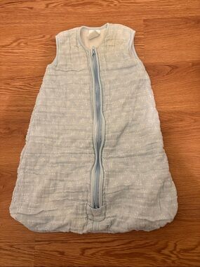 Halo Baby Blue Sleeveless Sleep Sack - Lightweight Wearable Blanket 0-6month